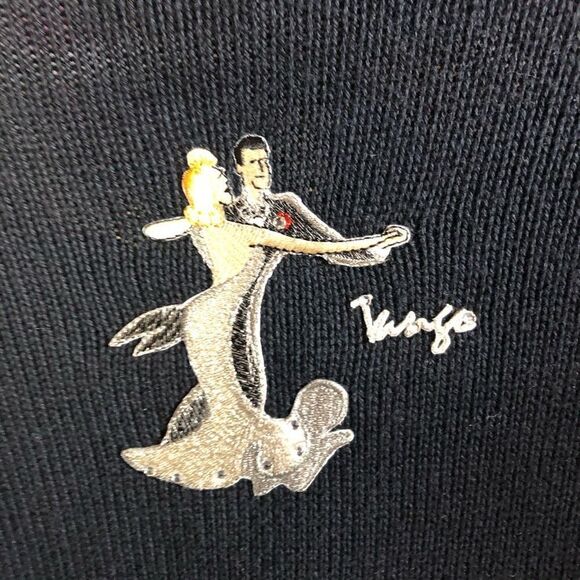 Tia Designs Pompano Beach Florida Dancing Cardigan Size Small (S) - Picture 12 of 12